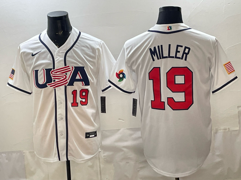 Men 2026 World cup white MLB Nike jersey 001016->->MLB Jersey